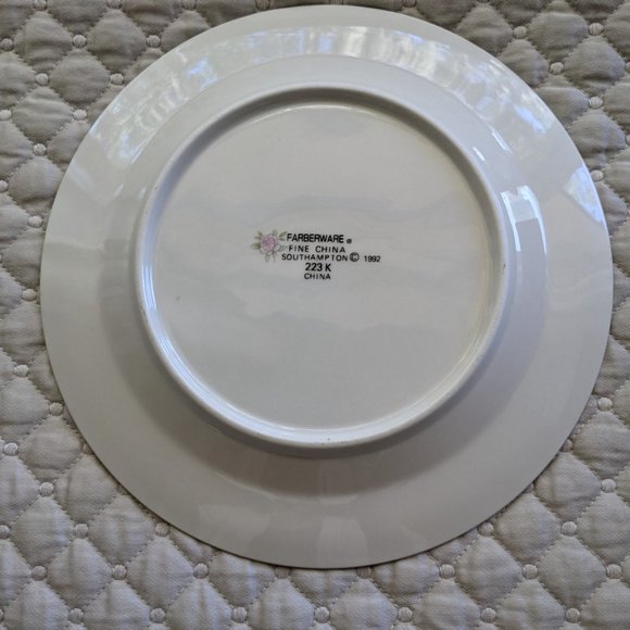 Vintage Floral Mismatched Fine China Tea Party Serving 3 Piece Set - Picture 4 of 11